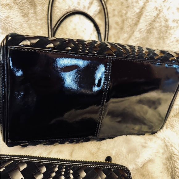 Cole Haan Black Leather Purse & Wallet Set - Picture 8 of 12